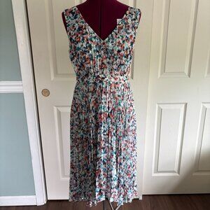 Tracy Reese Plenty Dress for Anthropologie Morgan Hi-Lo Hem, Size 8, Multicolor
